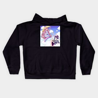 Cloudy Stars Kids Hoodie